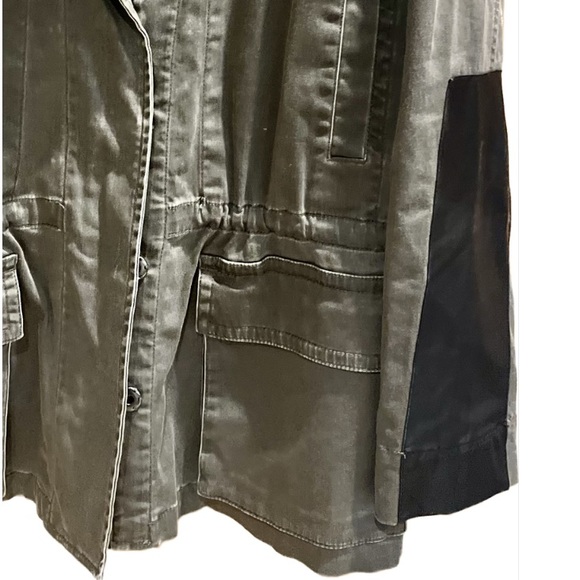 Pure DKNY Green Safari Jacket Size Small - Picture 6 of 7